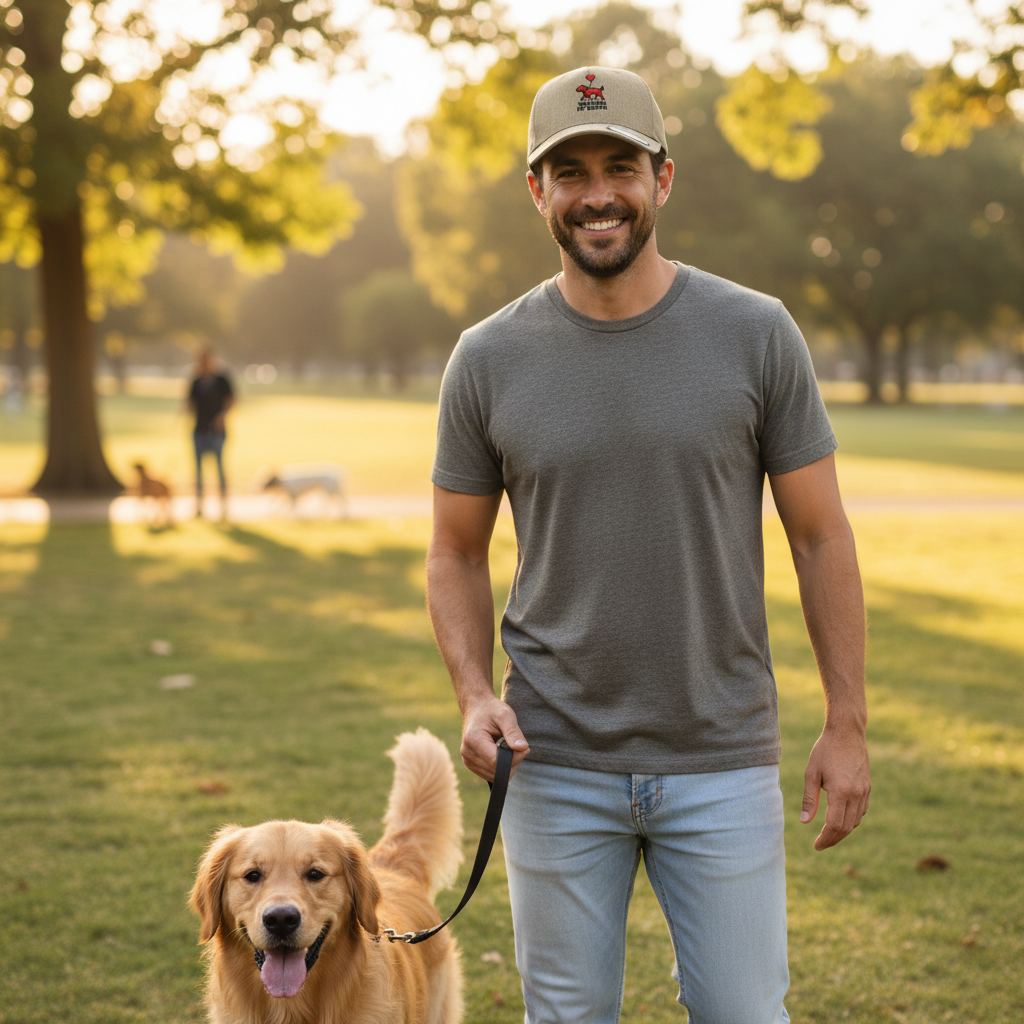 Walking My Bestie – Embroidered Snapback Hat